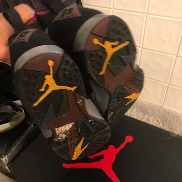 2011 Air Jordan Retro 7s “ Bordeaux “ Size 12 . - Picture 6 of 7